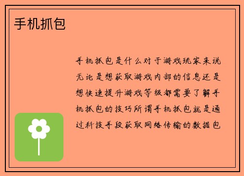手机抓包